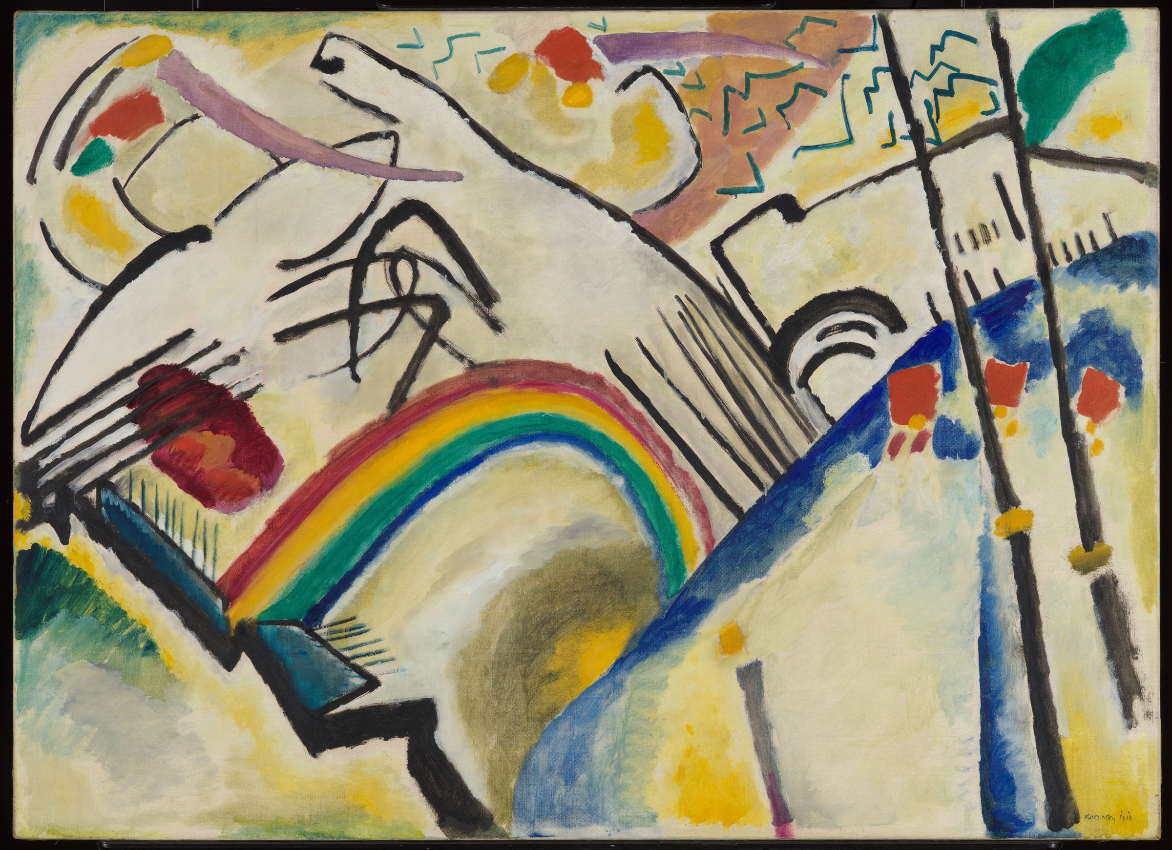 Vasily Kandinsky, Cossacks, 1910–11