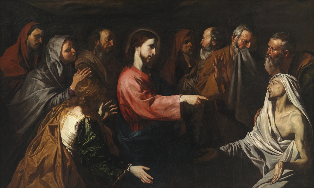 The Raising of Lazarus José de Ribera Oil on canvas c. 1616 Acquired by the State as a nonrecourse debt of Caja Madrid and assigned to the Museo Nacional del Prado 2001