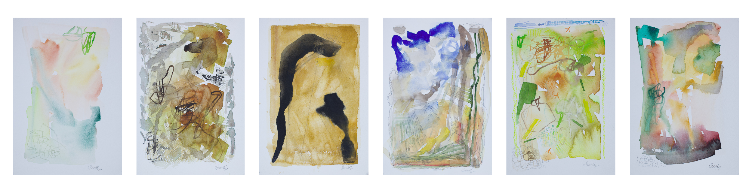 Exhibition image for Georgia O’Keeffe & Sam Scott