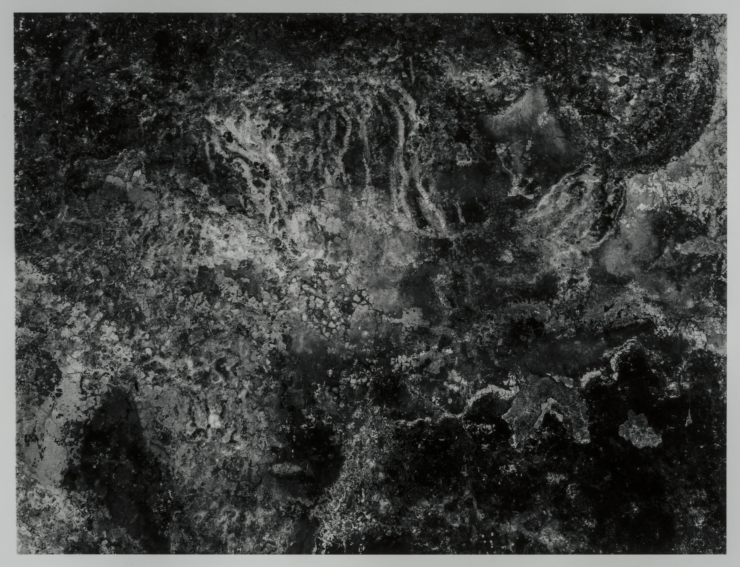 Kawada Kikuji, from the series Chizu / The Map, gelatin silver print: The A-Bomb, Ceiling, Stain