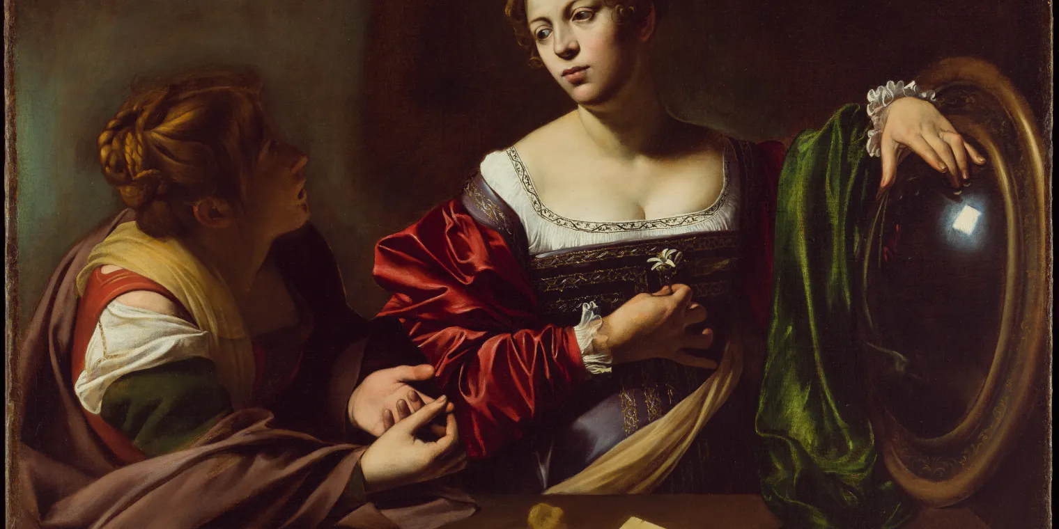 Exhibition image for Caravaggio's Models: Friends, Lovers, Rivals