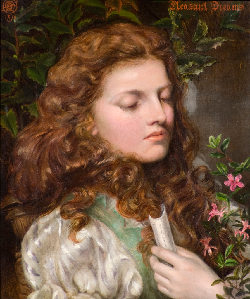 Exhibition image for Préraphaélisme—Itinéraires féminins