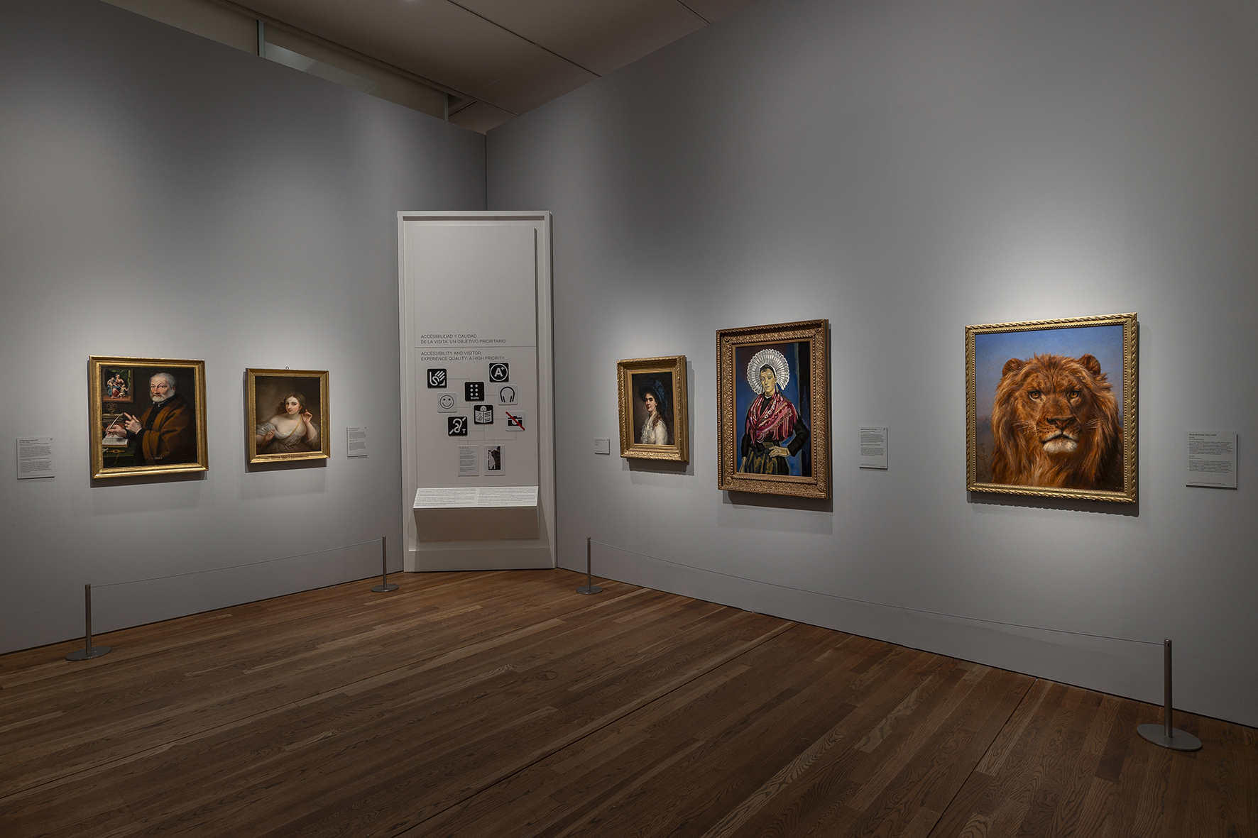 Image of the exhibition galleries “Prado. 21st Century”. Photo © Museo Nacional del Prado.