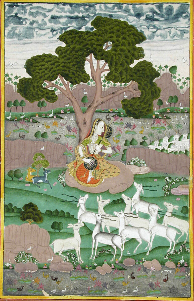 Exhibition image for Ragamala Paintings from the Binney Collection