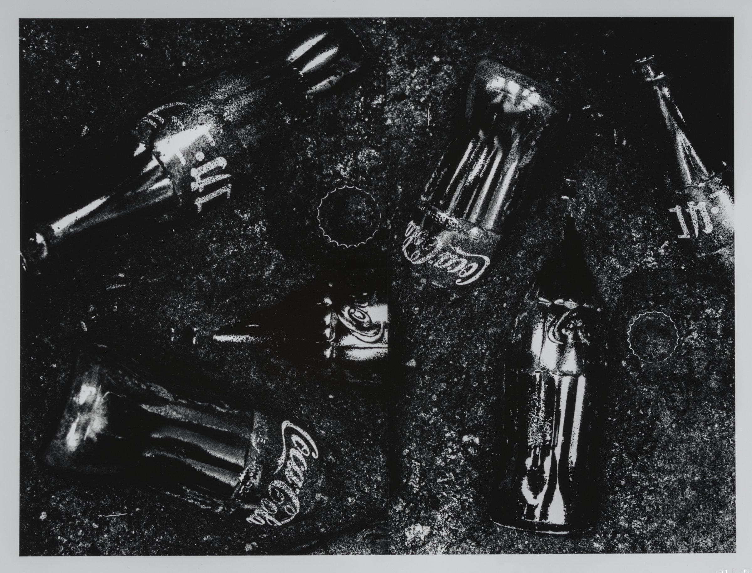 Kawada Kikuji, from the series Chizu / The Map, gelatin silver print: A Layer of Coca-Cola