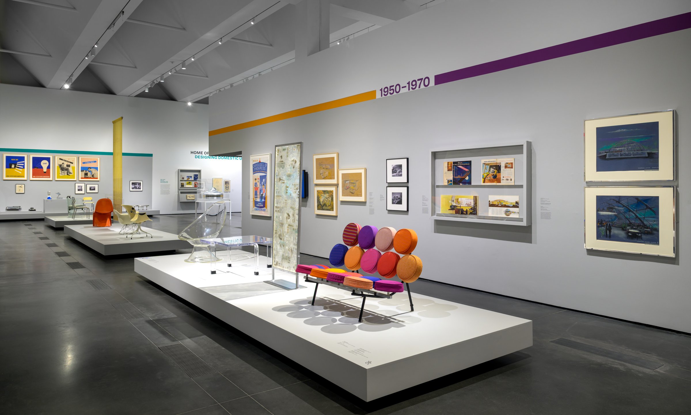 Installation view of Home of the Future, 1925–1985: Designing Domestic Utopias at the Los Angeles County Museum of Art (5)