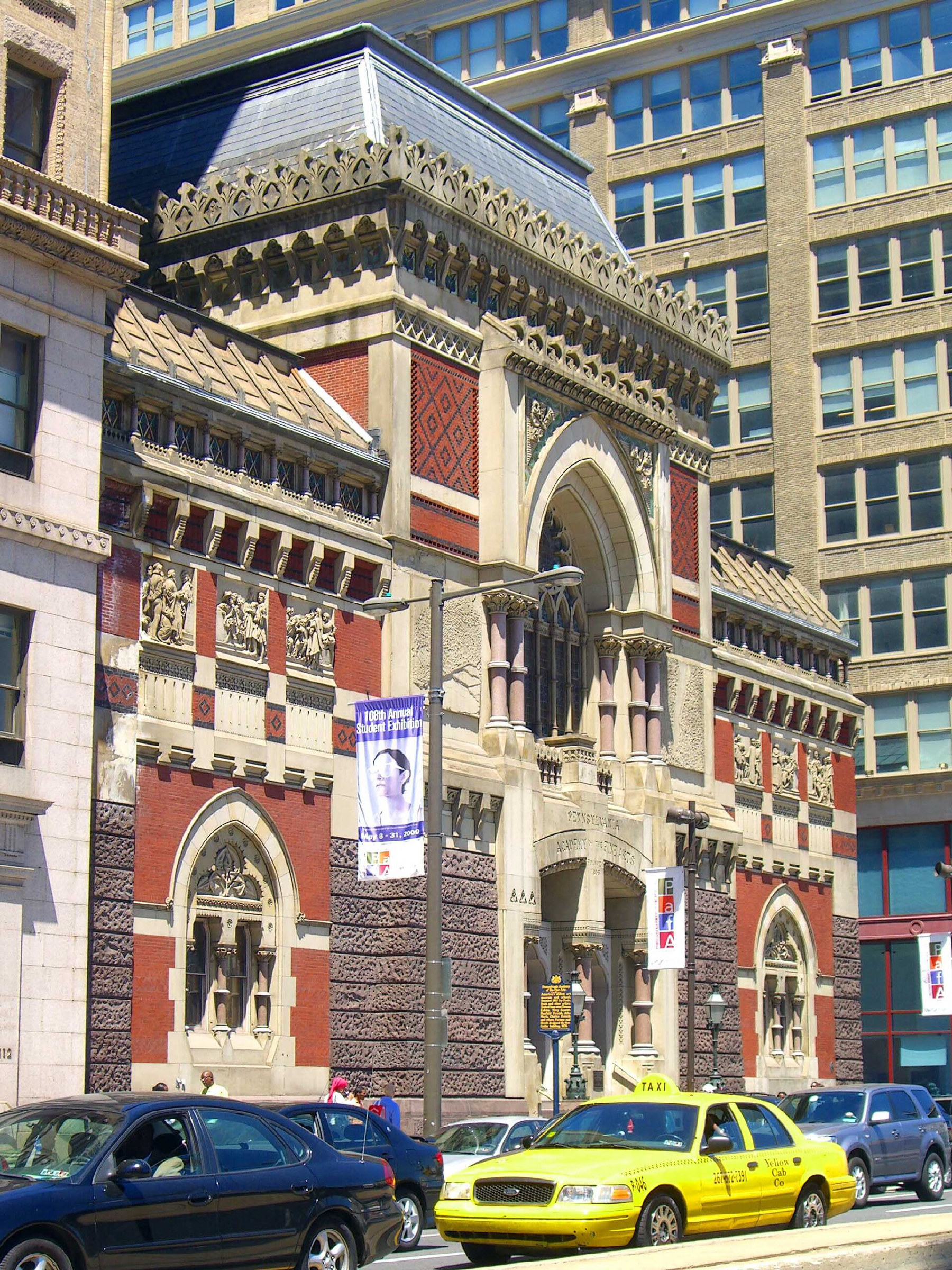 Pennsylvania Academy of the Fine Arts, exterior