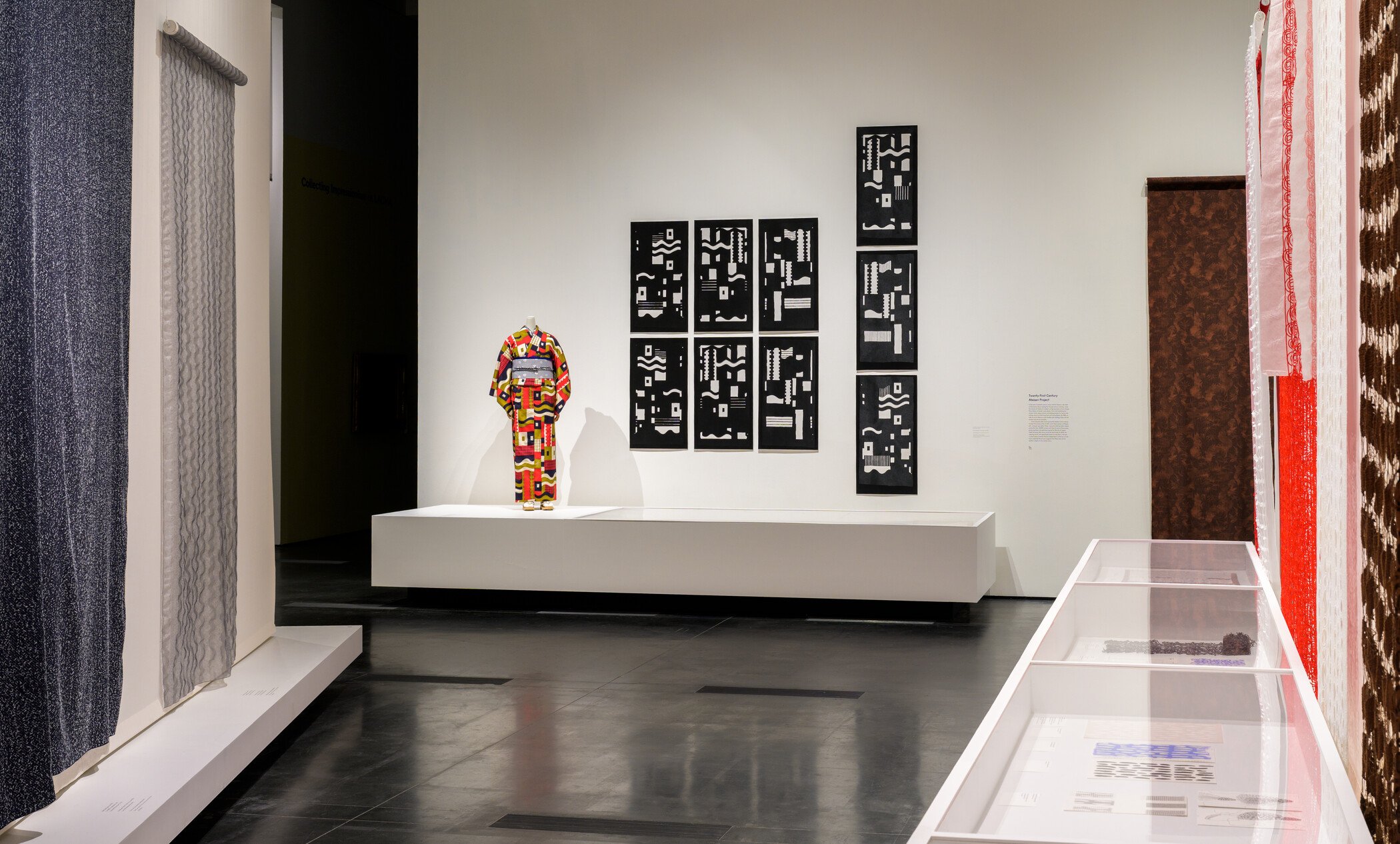 Installation view of Textile Alchemy: The Art of Reiko Sudō & NUNO at the Los Angeles County Museum of Art (5)
