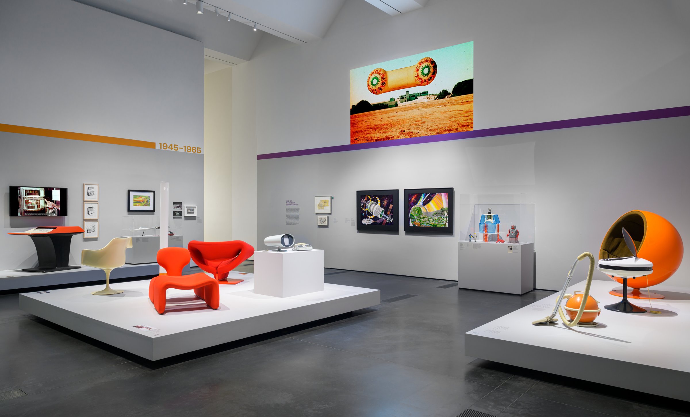 Installation view of Home of the Future, 1925–1985: Designing Domestic Utopias at the Los Angeles County Museum of Art (4)
