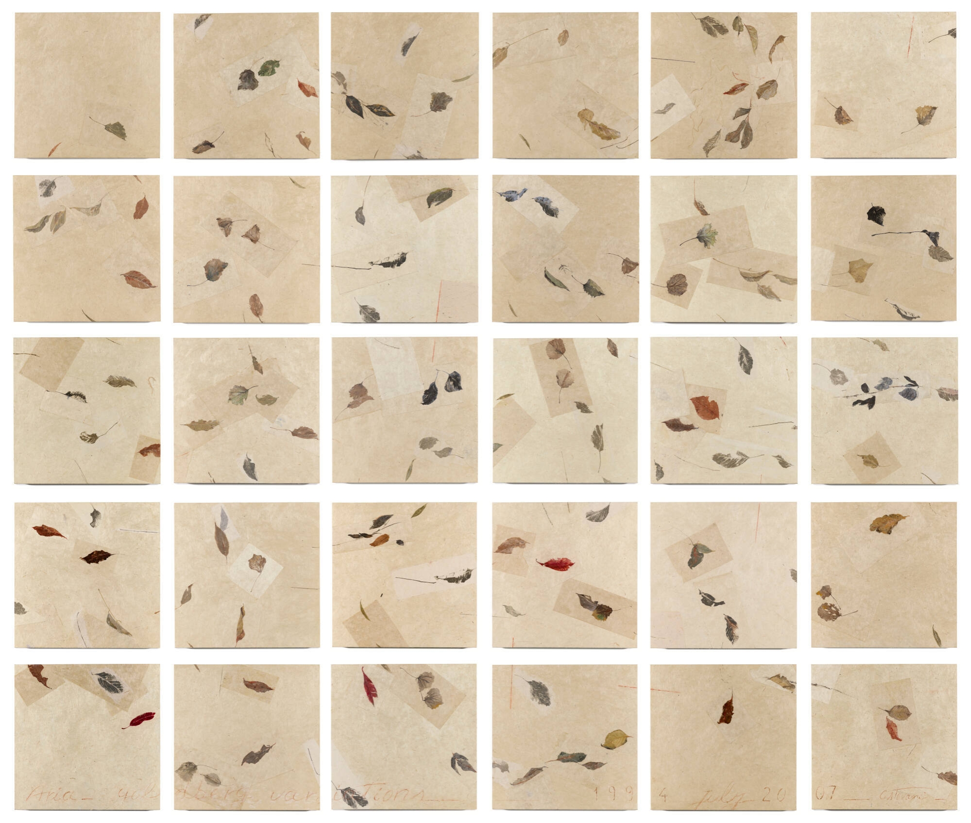 Exhibition image for Farhad Ostovani: Goldberg Variations
