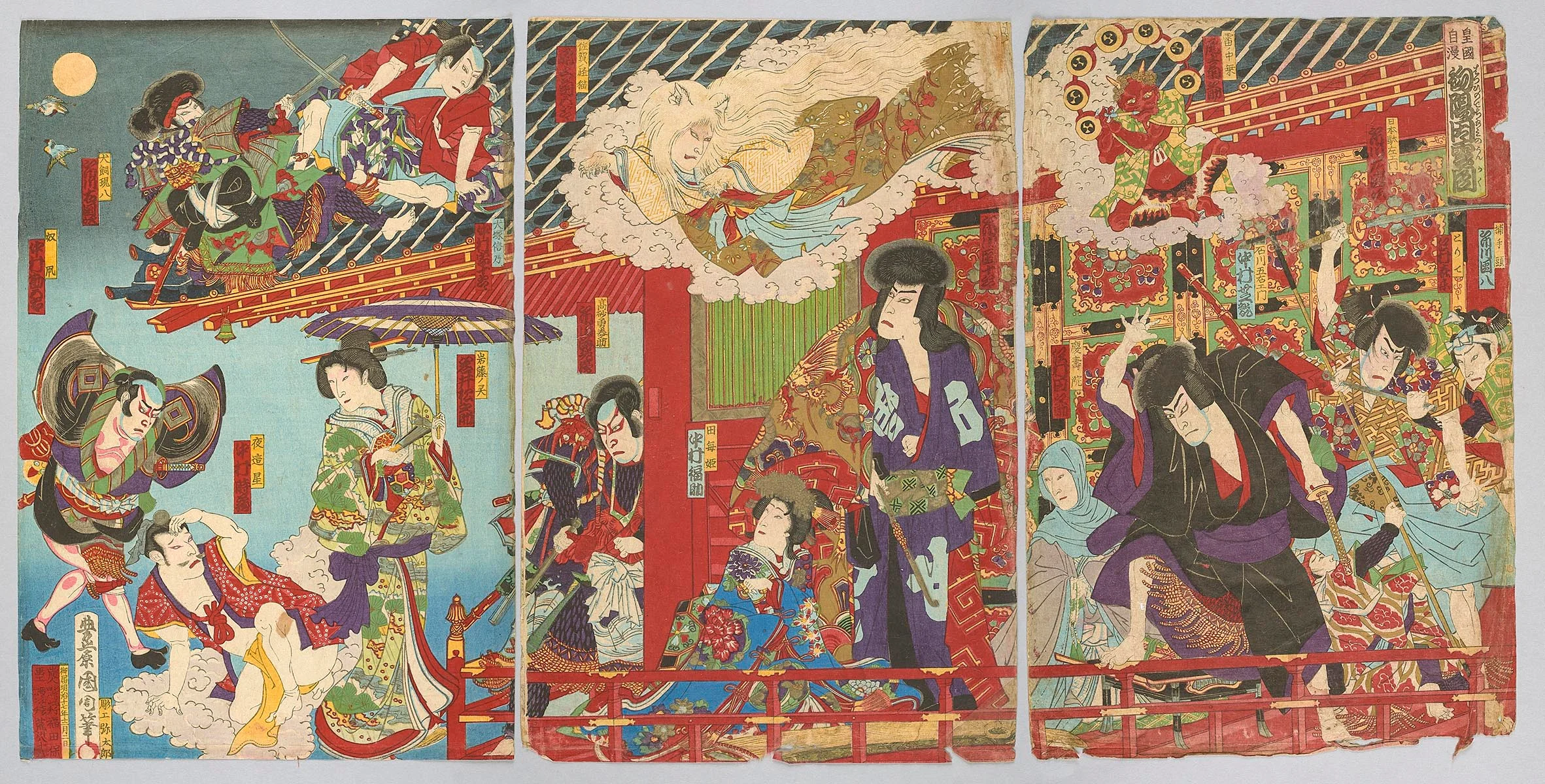 Exhibition image for High Drama: Japanese Prints of Theater, Heroes and History