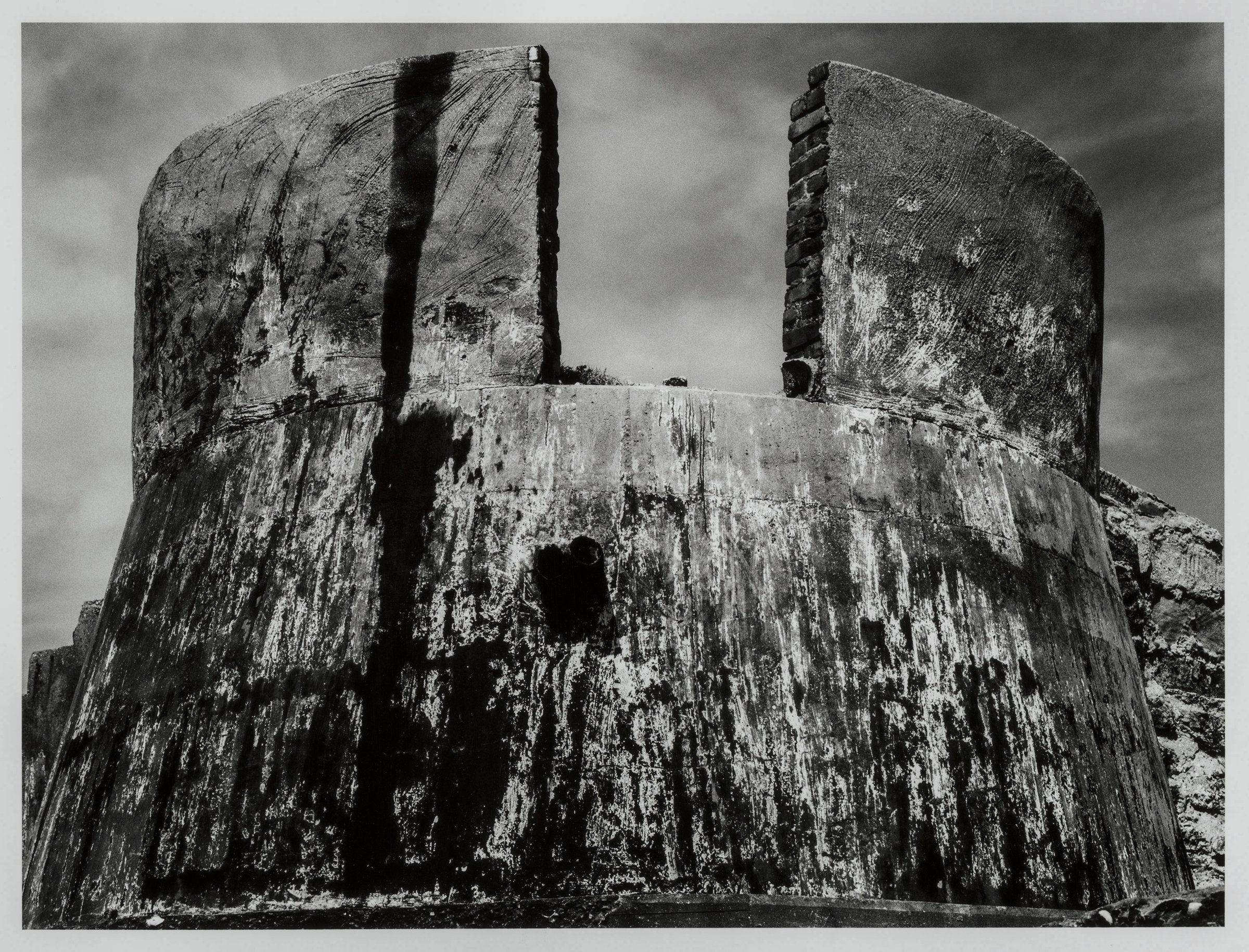 Kawada Kikuji, from the series Chizu / The Map, gelatin silver print: the ruin of a stronghold