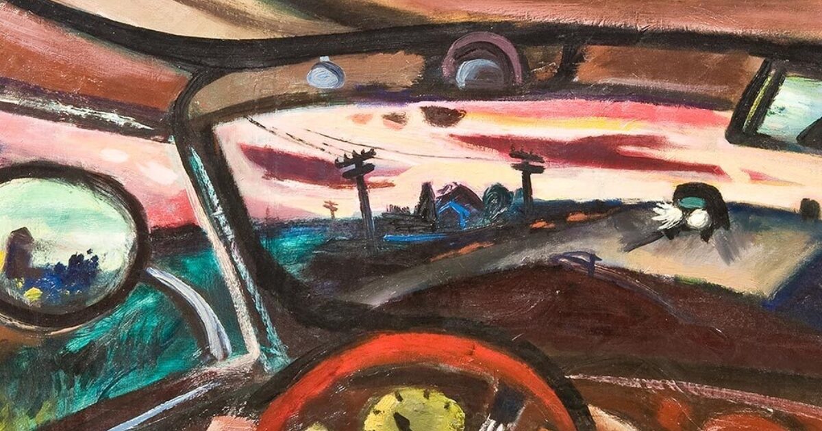 Exhibition image for Driving Forces: American Art and the Automobile
