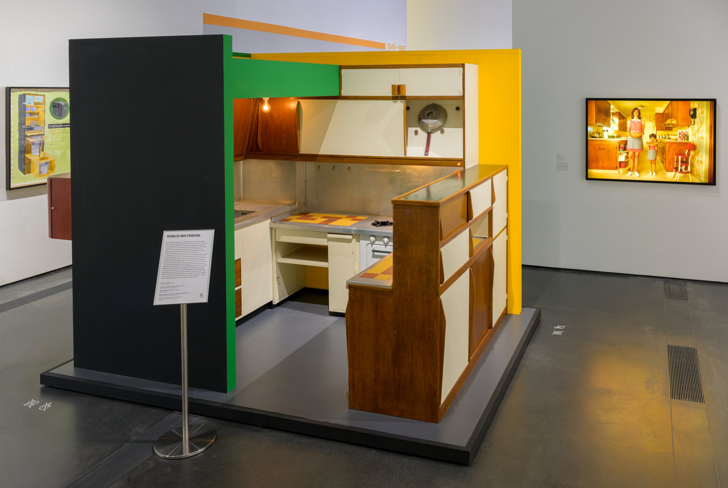 Installation view of The Kitchen and Its Discontents at the Los Angeles County Museum of Art (1)