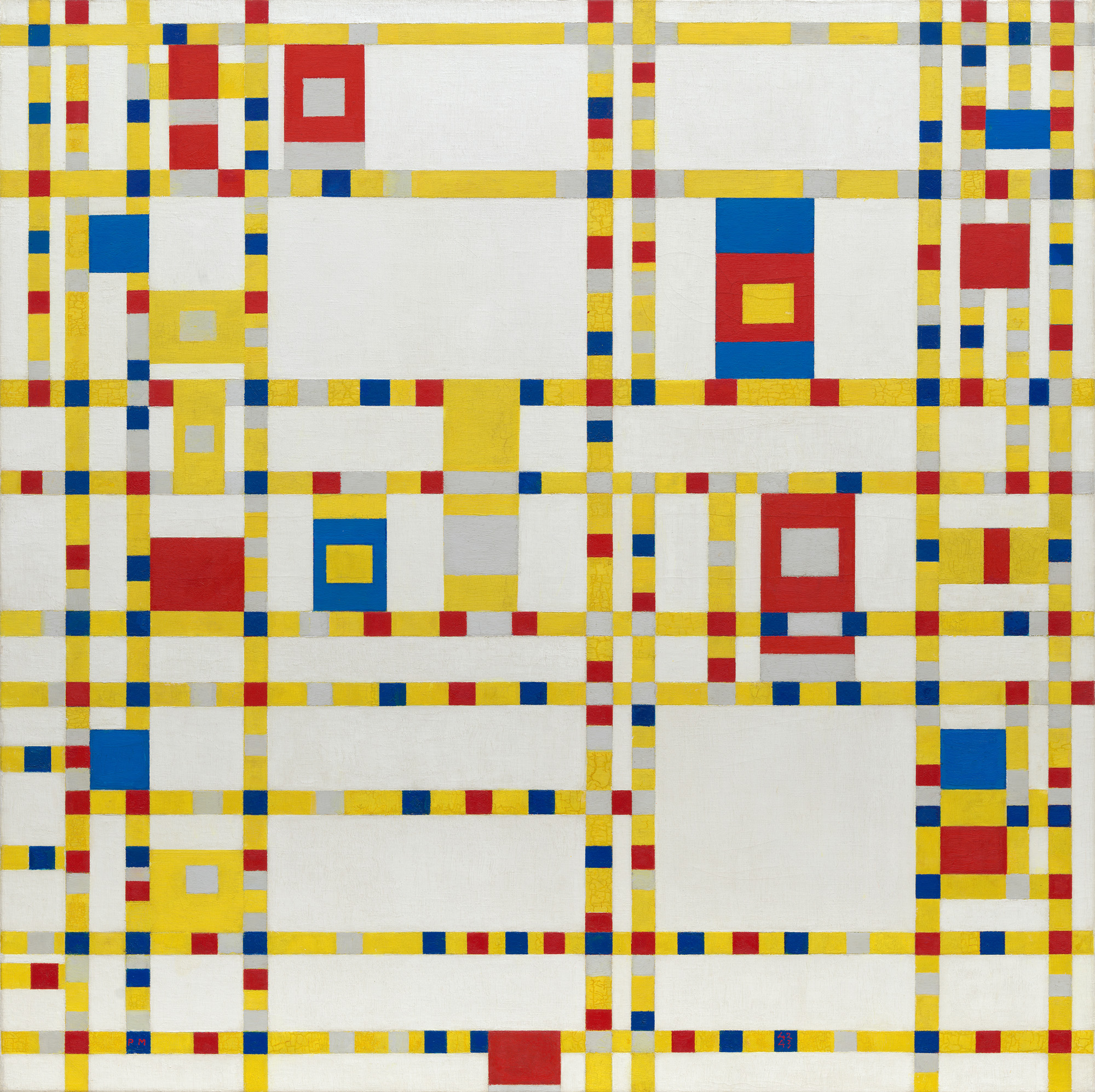 Exhibition image for Mondrian Boogie Woogie