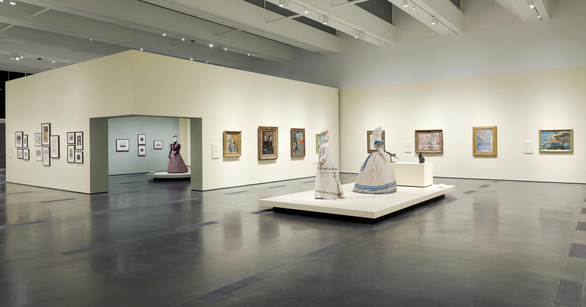 Installation view of Collecting Impressionism at LACMA at the Los Angeles County Museum of Art (1)