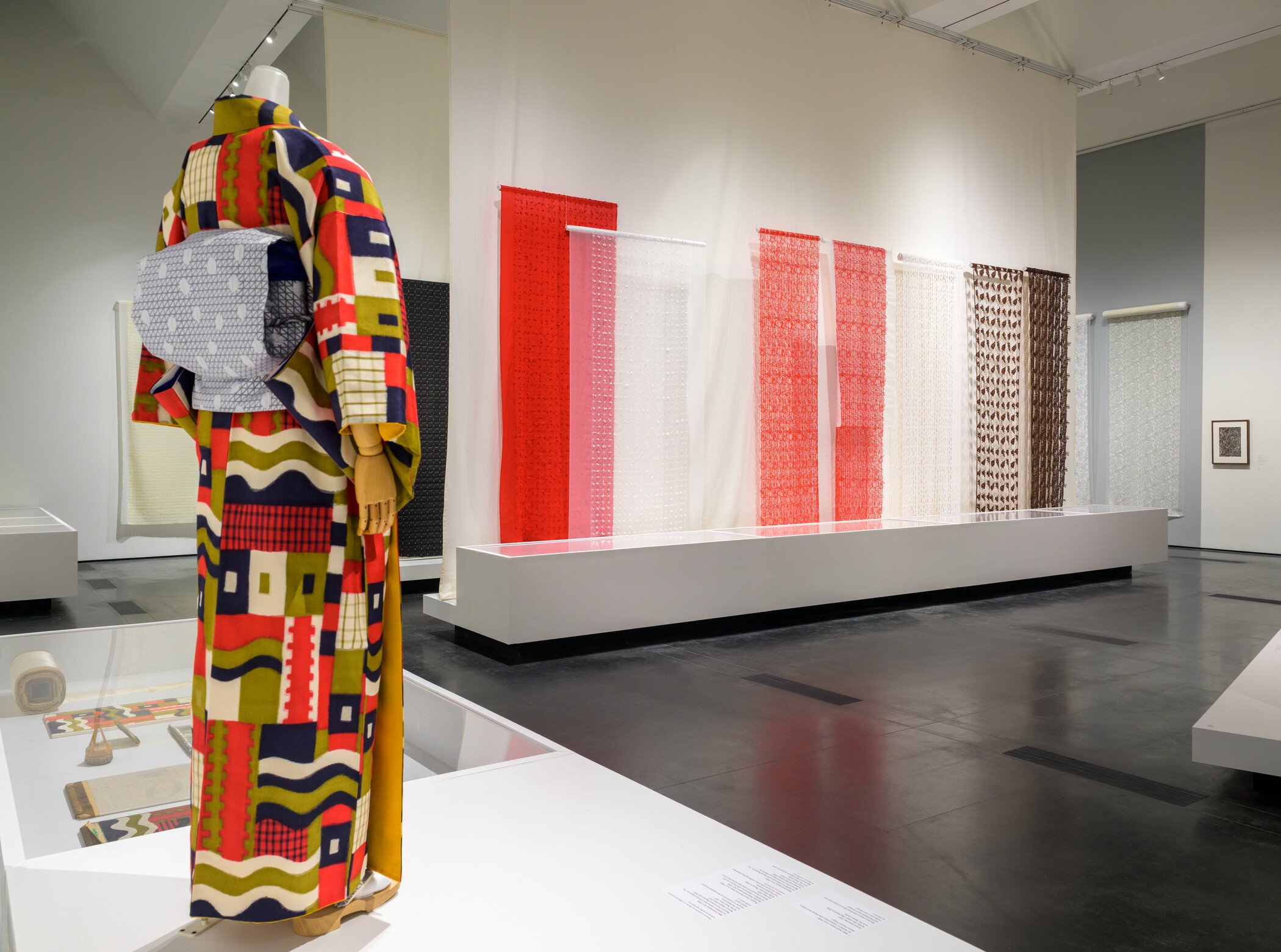 Installation view of Textile Alchemy: The Art of Reiko Sudō & NUNO at the Los Angeles County Museum of Art (4)