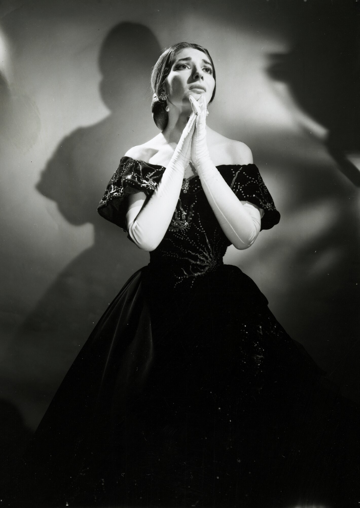 Maria Callas as Violetta in La Traviata, 1958, on view in DIVA at the Denver Art Museum