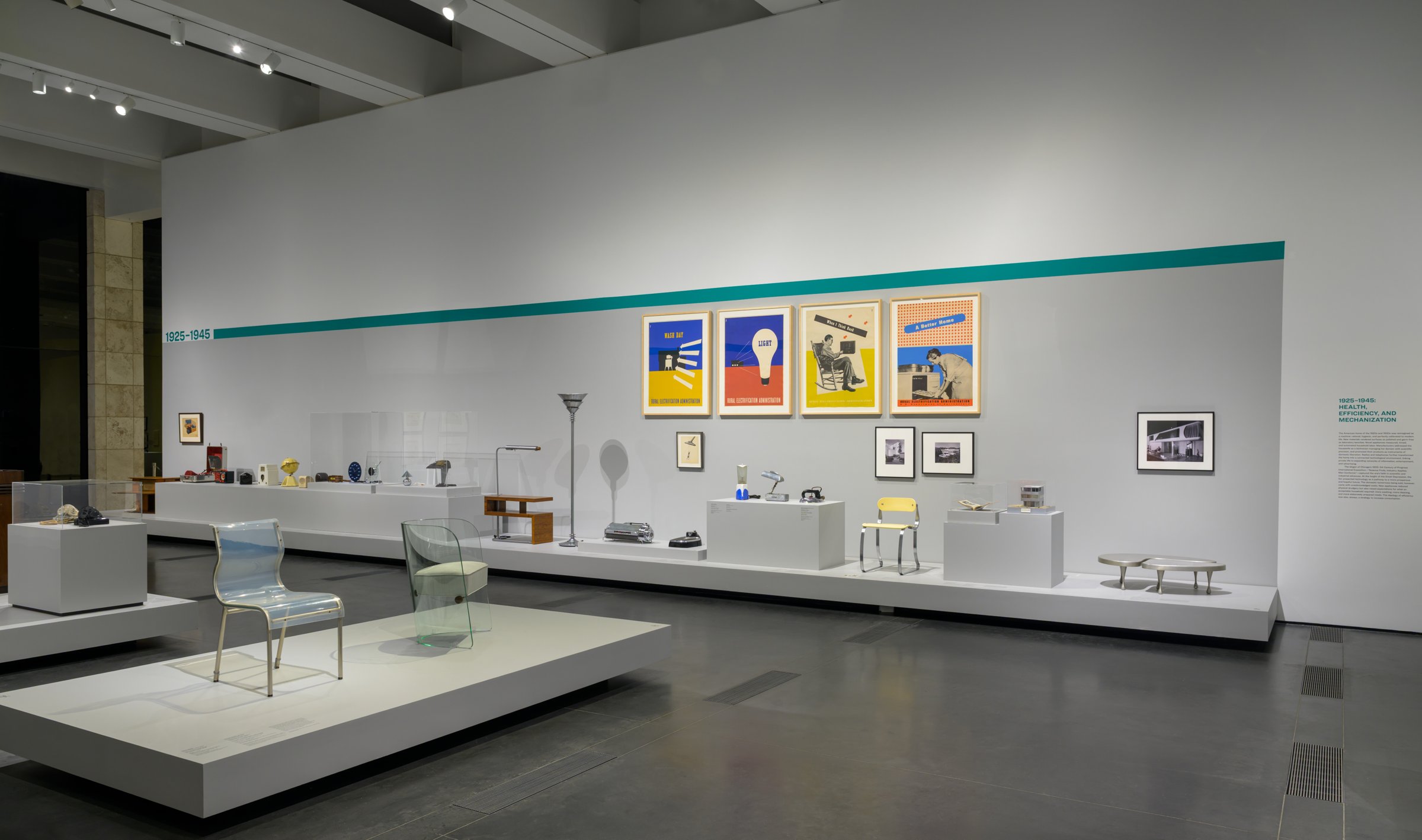 Installation view of Home of the Future, 1925–1985: Designing Domestic Utopias at the Los Angeles County Museum of Art (2)