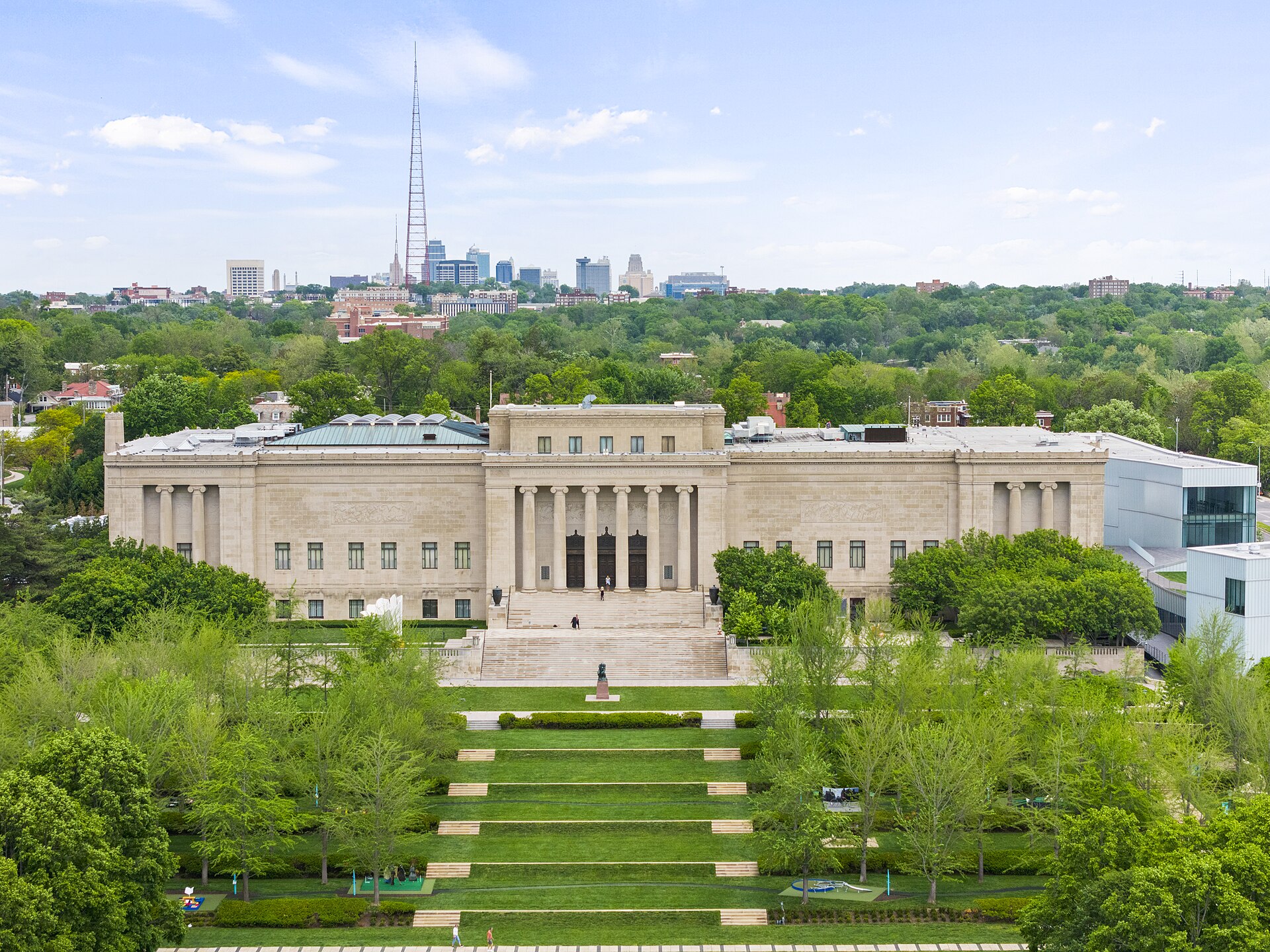 The Nelson-Atkins Museum of Art building