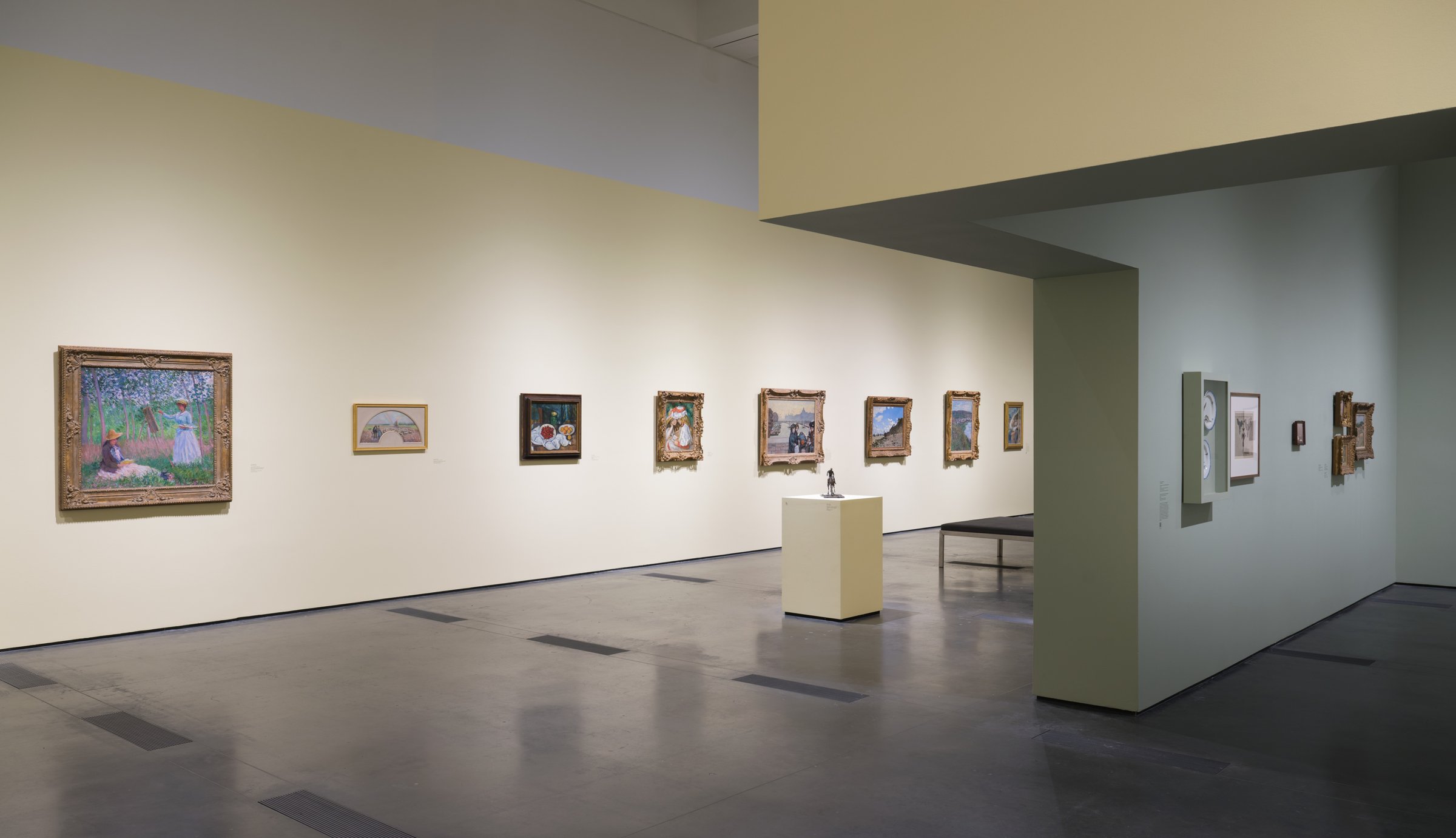 Installation view of Collecting Impressionism at LACMA at the Los Angeles County Museum of Art (3)