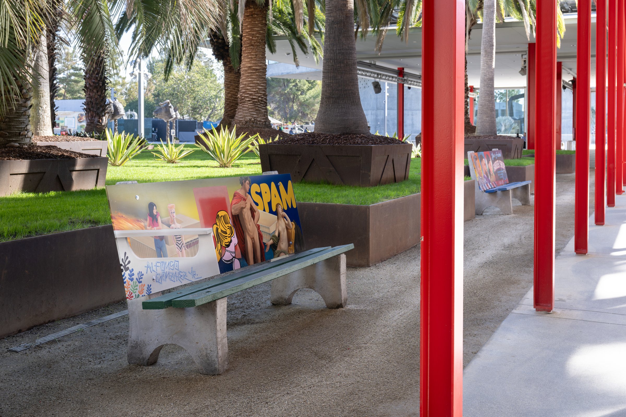 Installation view of Alfonso Gonzalez Jr.: In Between Stops at the Los Angeles County Museum of Art (3)