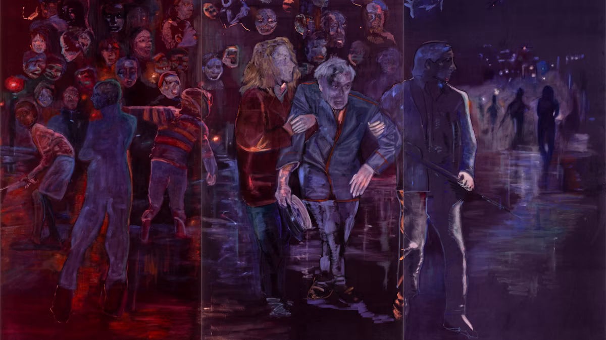 Exhibition image for Jill Mulleady: The Passenger