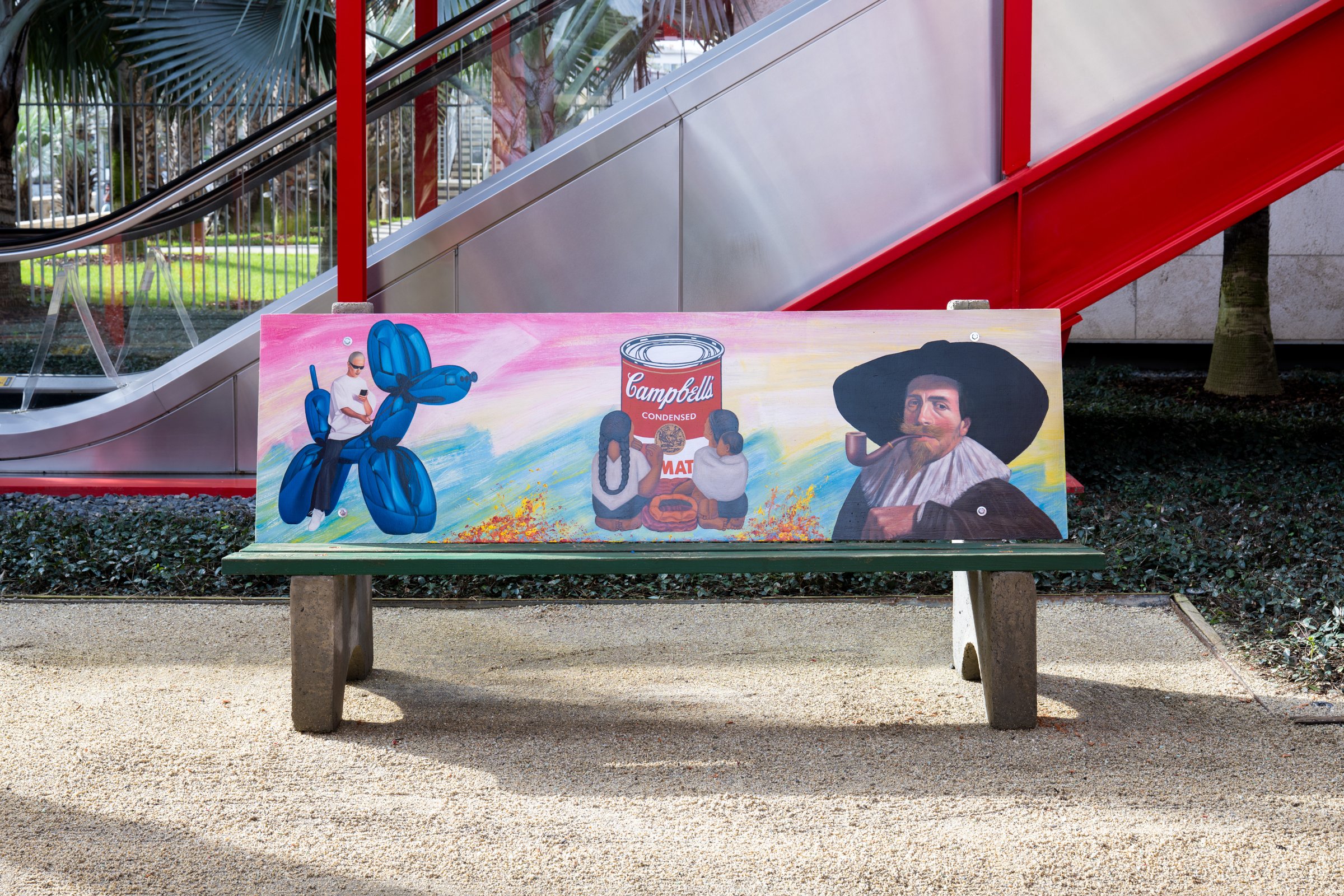 Installation view of Alfonso Gonzalez Jr.: In Between Stops at the Los Angeles County Museum of Art (1)