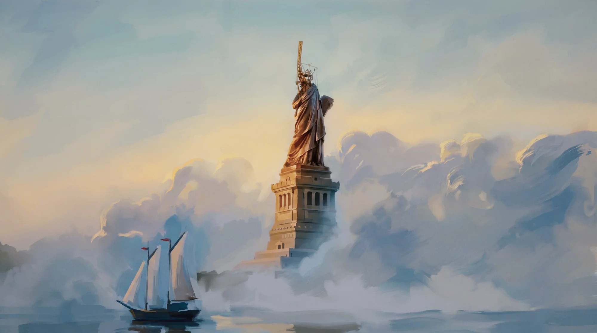 Exhibition image for A Statue for Liberty, Bartholdi’s dream, from Paris to New York