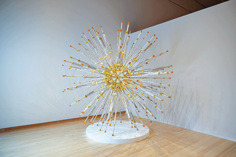 Exhibition image for How do you throw a brick through the window…