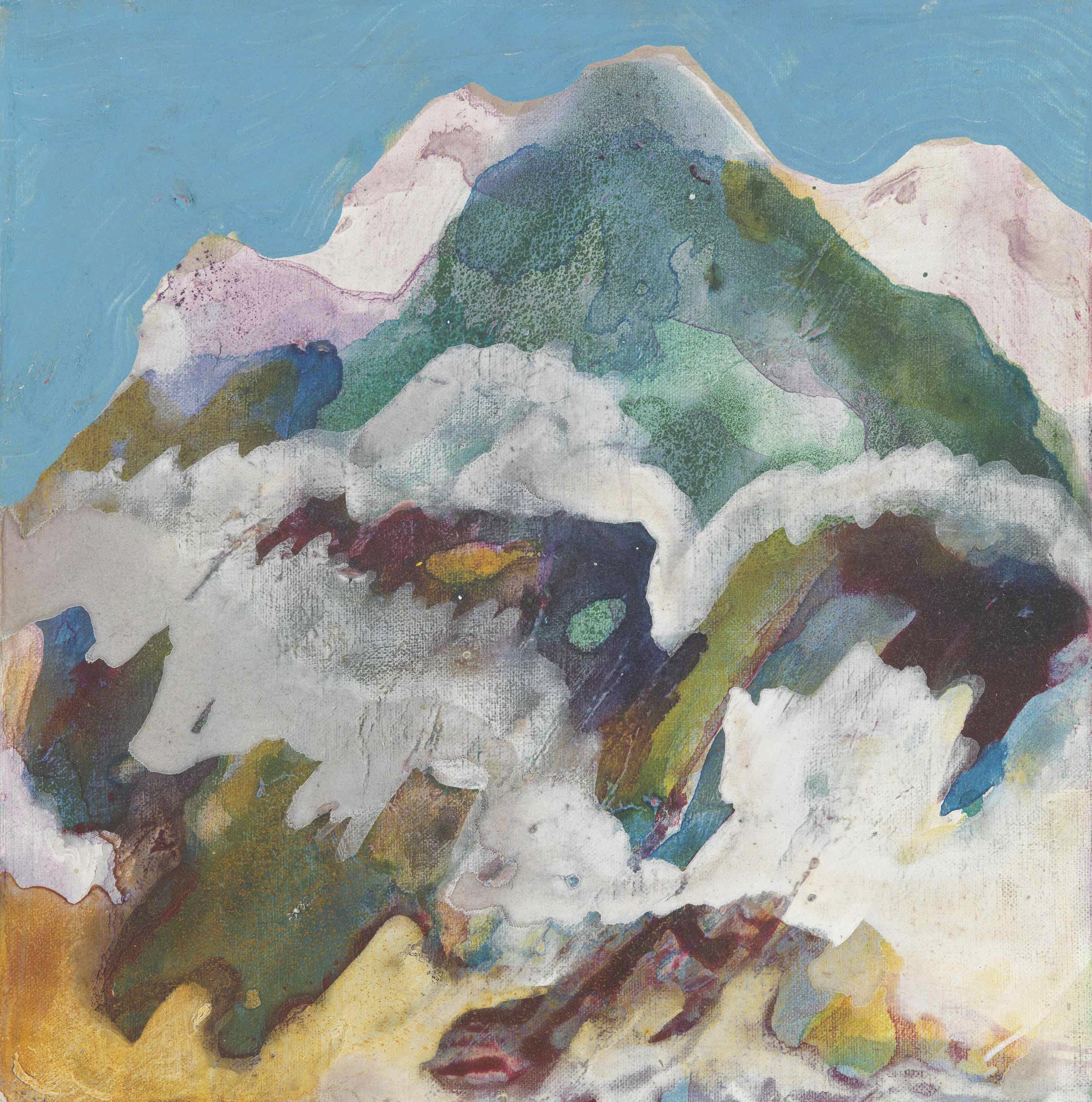 Suzanne Jackson, High Frost, 1982, acrylic wash on canvas