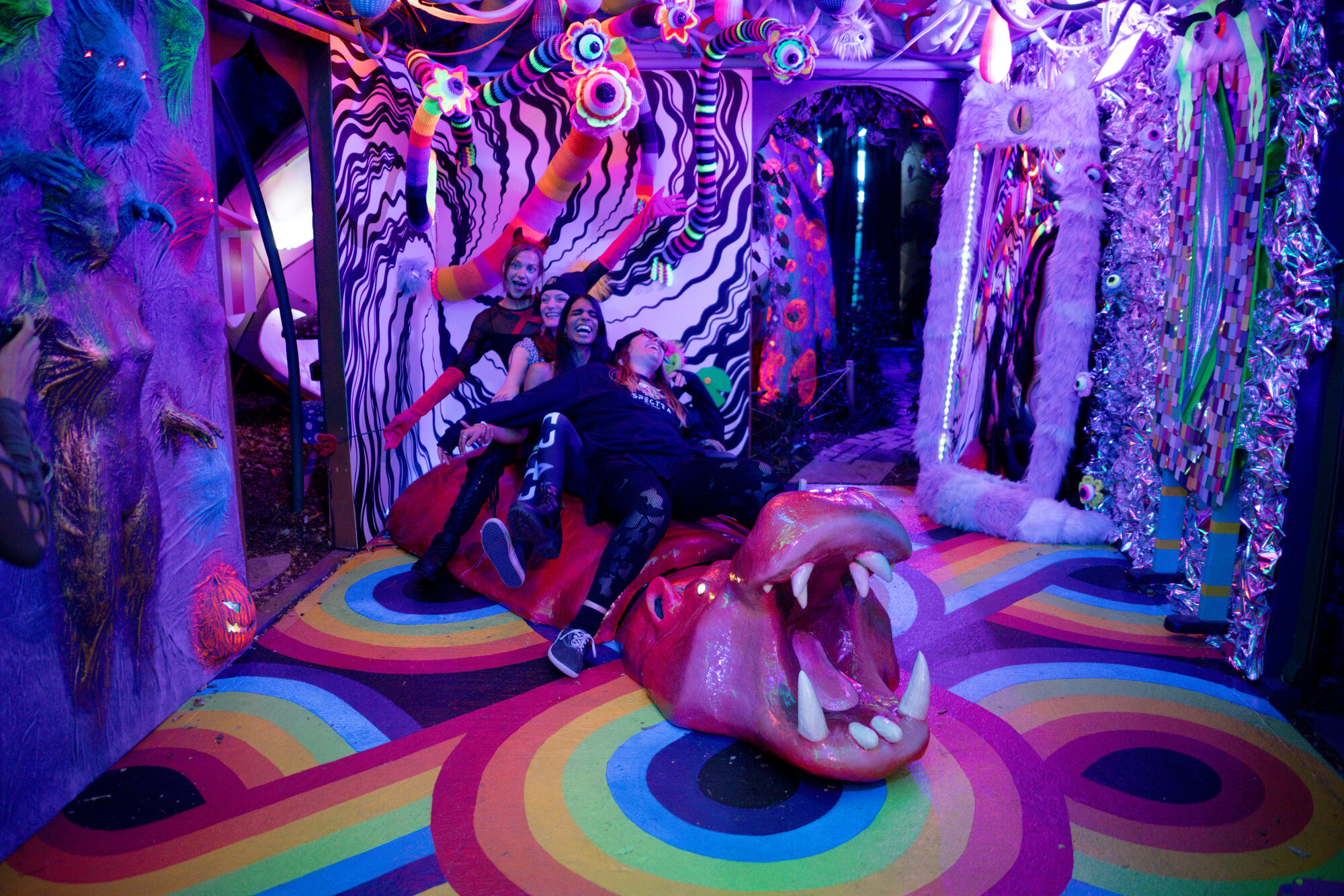 Sadie Young, Spookadelia, 2024, mixed-media installation, on view in The Tangled Self at the Denver Art Museum
