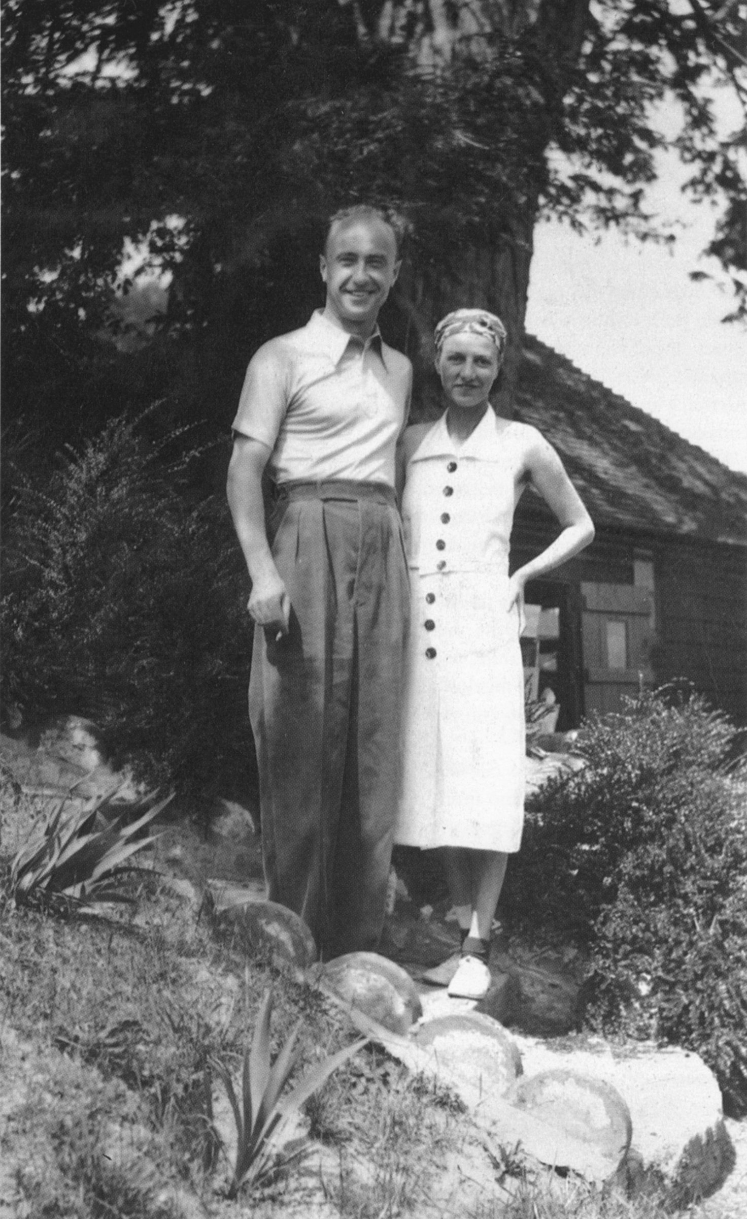 Yves Tanguy and Peggy Guggenheim, 1938