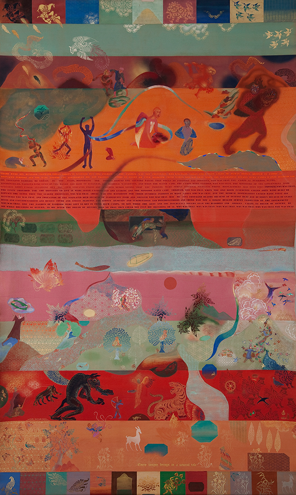 Exhibition image for Nilima Sheikh: Fractured Skies