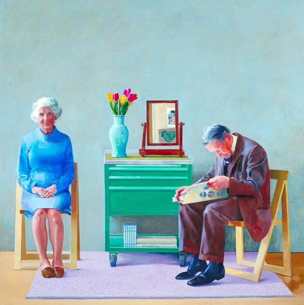 Exhibition image for David Hockney