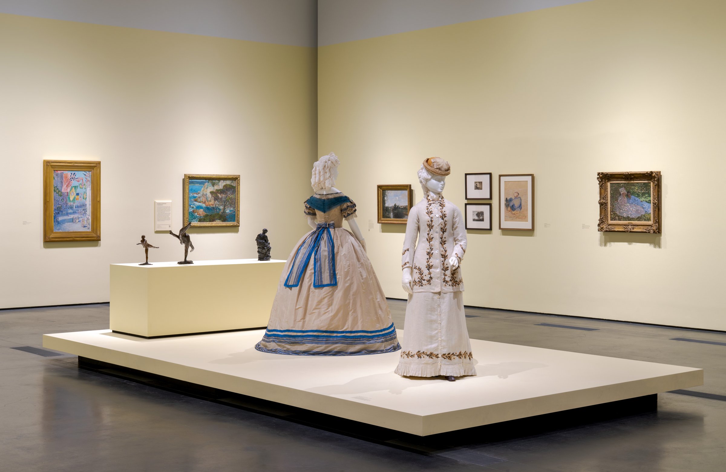 Installation view of Collecting Impressionism at LACMA at the Los Angeles County Museum of Art (4)