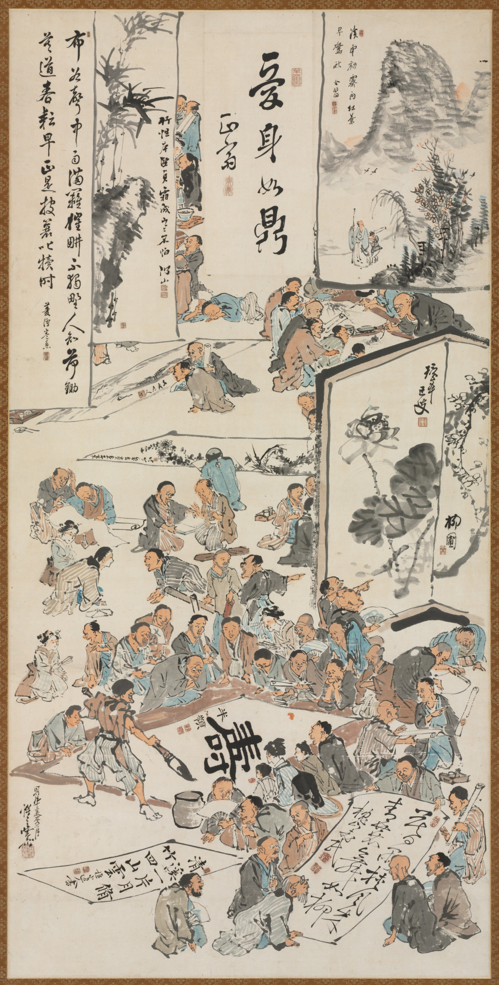 Exhibition image for “Bunjin” in Japanese Art