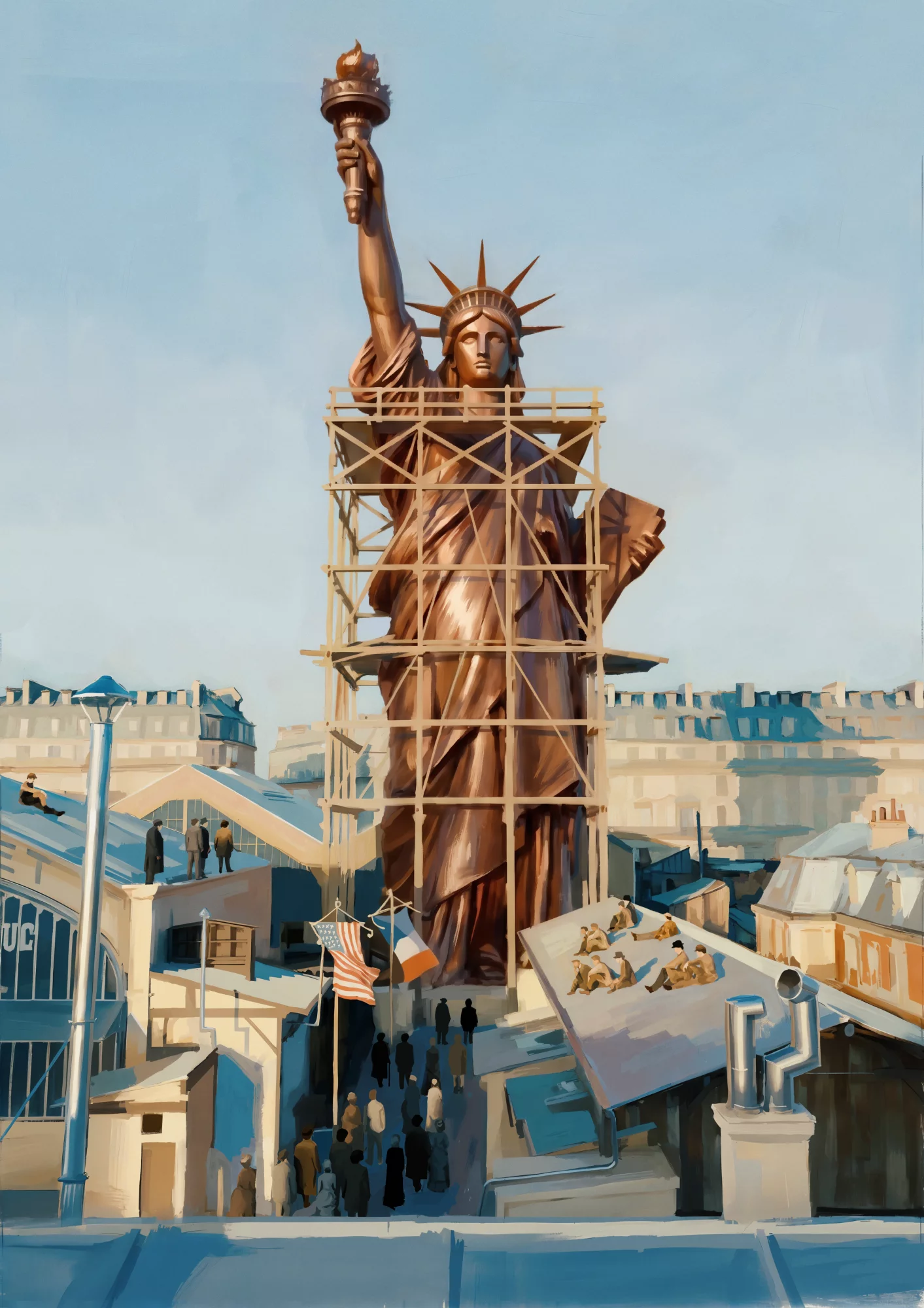 Exhibition image for A Statue for Liberty, Bartholdi’s dream, from Paris to New York