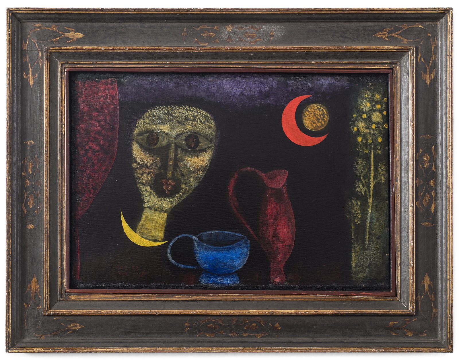 Paul Klee, Mystical-Ceramic [in the manner of a still-life], 1925