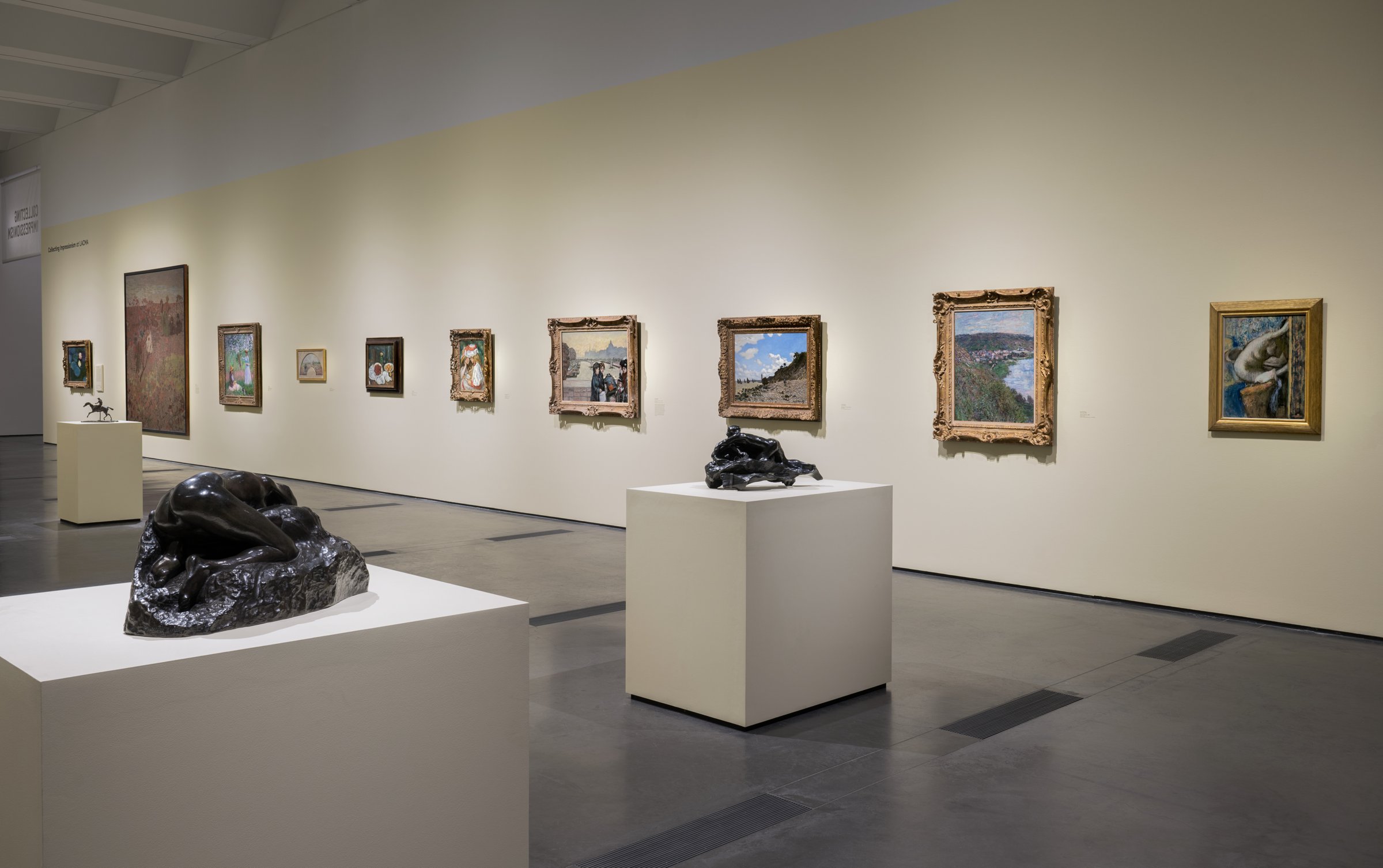 Installation view of Collecting Impressionism at LACMA at the Los Angeles County Museum of Art (5)