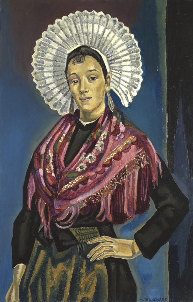 La boulonnaise Marie Blanchard Oil on canvas 1922. 1923 Acquired by the Museo del Prado, with funds from the Carmen Sánchez García Bequest, 2021