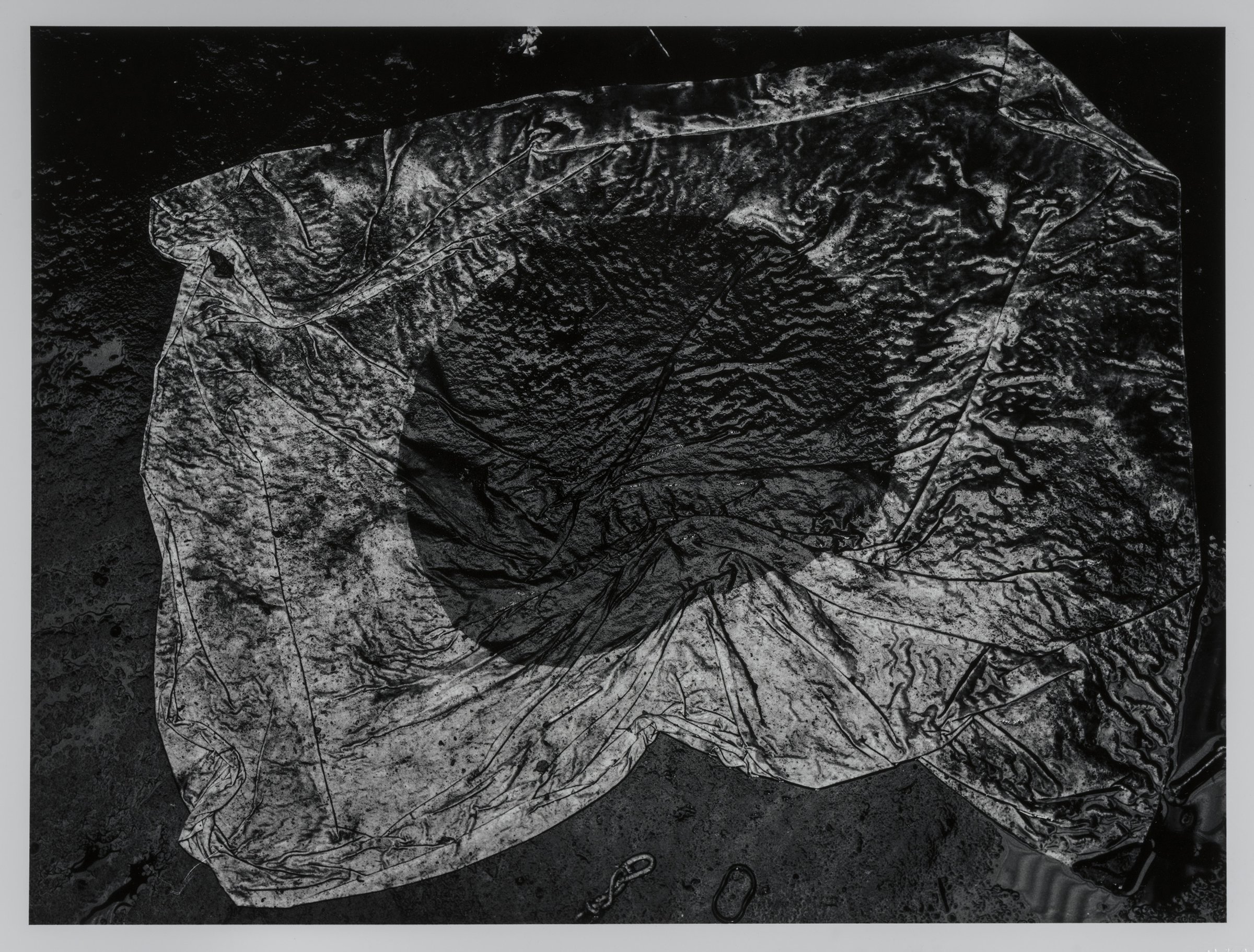 Kawada Kikuji, from the series Chizu / The Map, gelatin silver print: the Japanese flag